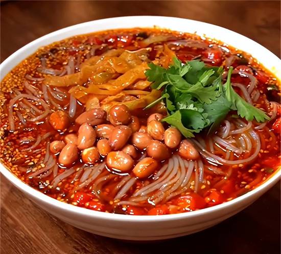 A3. 酸辣粉 Spicy & Sour Sweet Potato Noodles